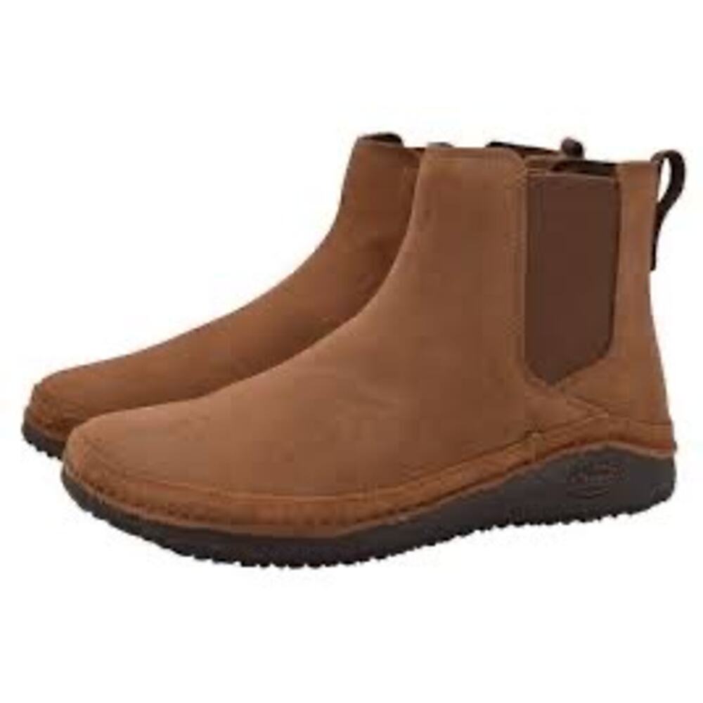 Chaco Women's Paonia Chelsea Boots Cinnamon Brown Suede Size 10 NEW